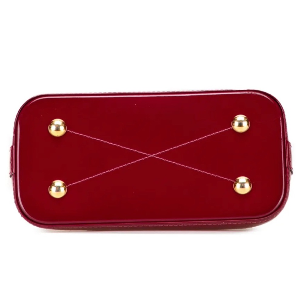 Louis Vuitton 2018 Vernis Miroir Alma BB satchel; Like New! - Picture 6 of 13